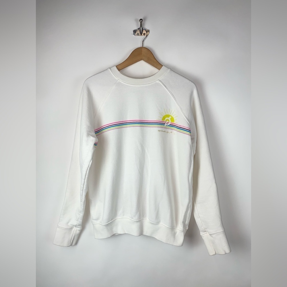 Spiritual Gangster x Peloton sweatshirt Rainbow‎ logo